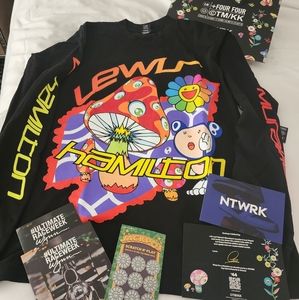 Takashi Murakami Lewis Hamilton Long Sleeve Psychedelic Race